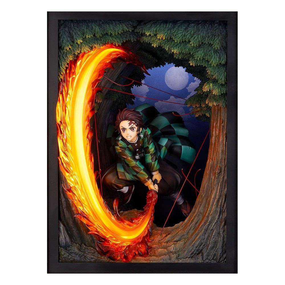 DEMON SLAYER TANJIRO KAMADO HINOKAMI KAGURA DANCE 36CM STATUA FIGURE GOOD SMILE COMPANY