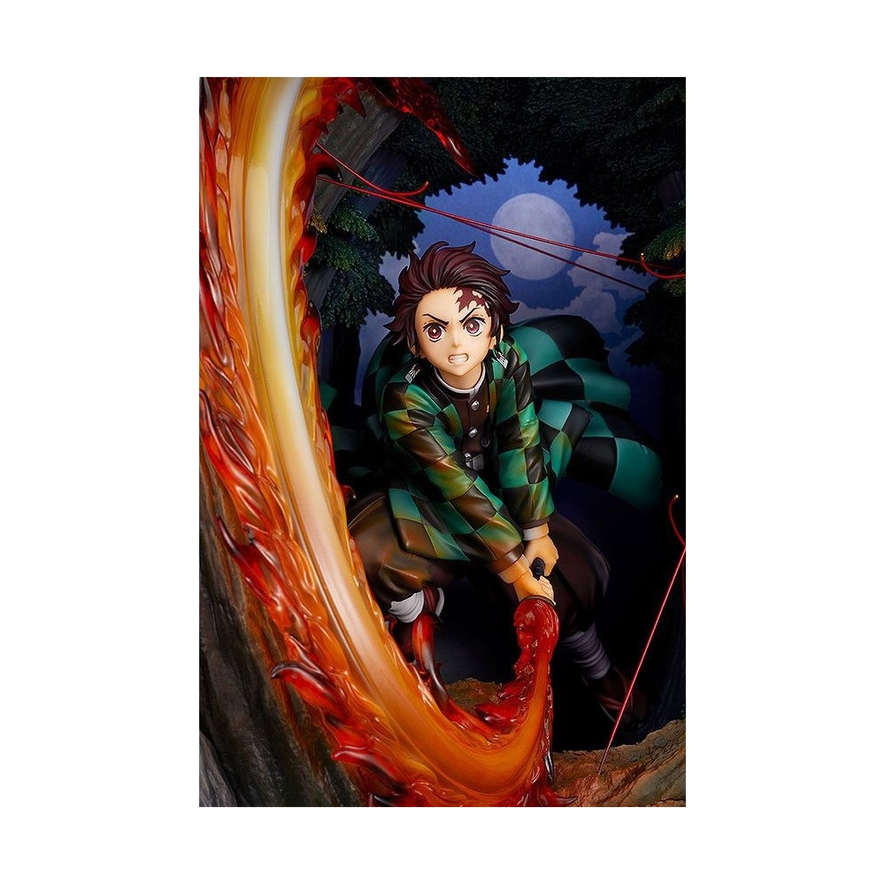 GOOD SMILE COMPANY DEMON SLAYER TANJIRO KAMADO HINOKAMI KAGURA DANCE 36CM STATUE FIGURE