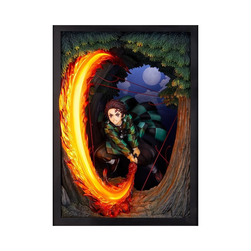 DEMON SLAYER TANJIRO KAMADO HINOKAMI KAGURA DANCE 36CM STATUA FIGURE GOOD SMILE COMPANY