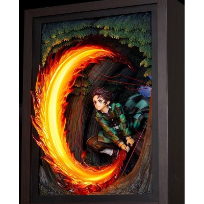 GOOD SMILE COMPANY DEMON SLAYER TANJIRO KAMADO HINOKAMI KAGURA DANCE 36CM STATUE FIGURE