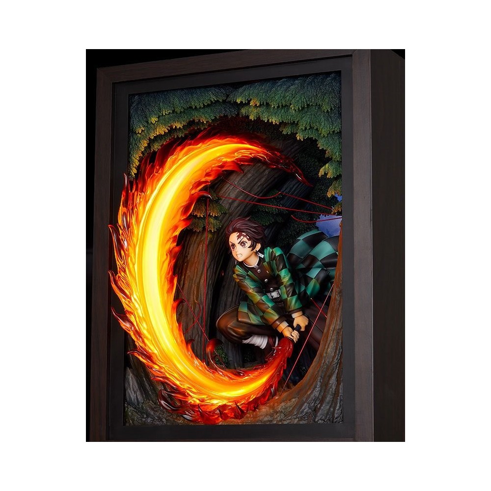 DEMON SLAYER TANJIRO KAMADO HINOKAMI KAGURA DANCE 36CM STATUA FIGURE GOOD SMILE COMPANY