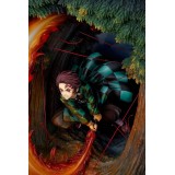 DEMON SLAYER TANJIRO KAMADO HINOKAMI KAGURA DANCE 36CM STATUA FIGURE GOOD SMILE COMPANY
