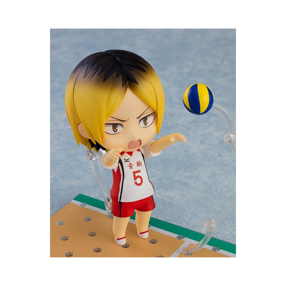 HAIKYU KENMA KOZUME SECOND UNIFORM VERSION NENDOROID ACTION FIGURE ORANGE ROUGE