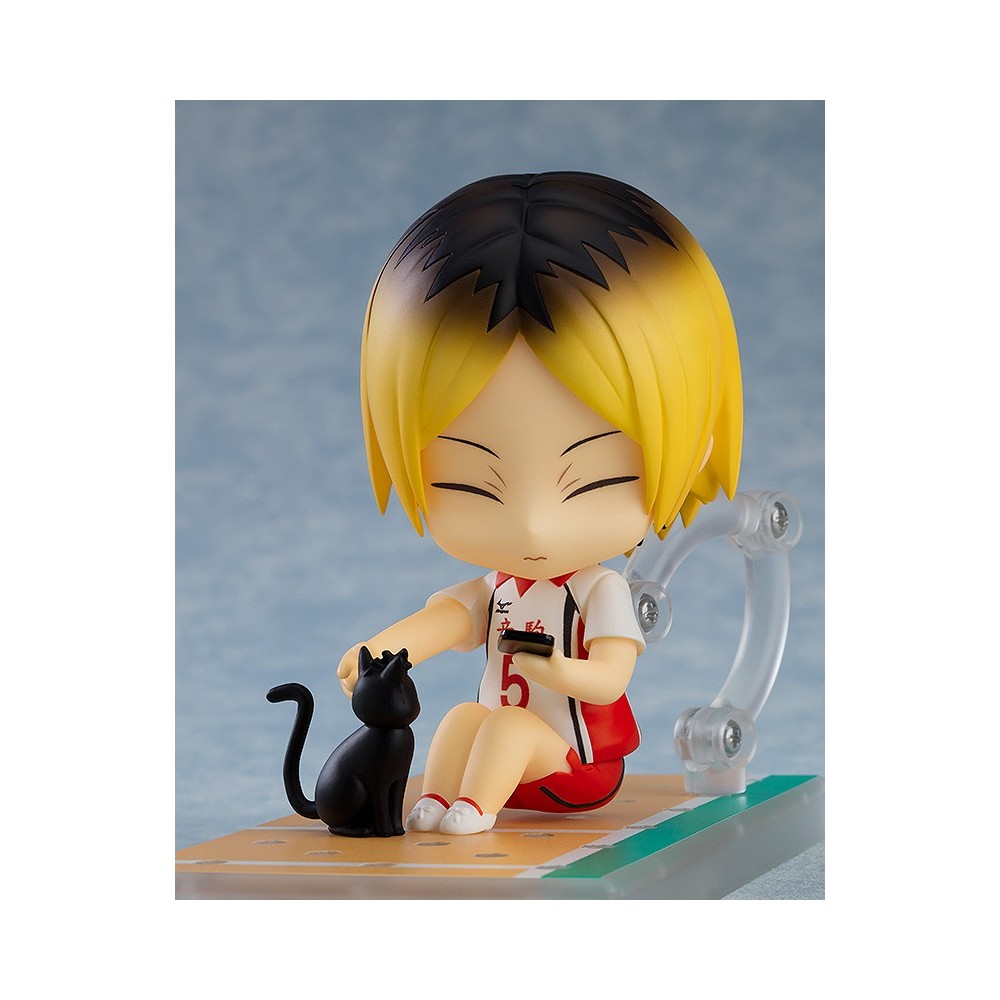 HAIKYU KENMA KOZUME SECOND UNIFORM VERSION NENDOROID ACTION FIGURE ORANGE ROUGE
