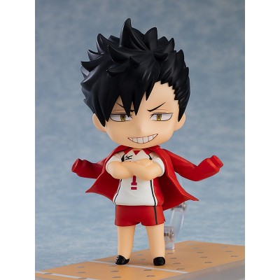 HAIKYU TETSURO KUROO SECOND UNIFORM VERSION NENDOROID ACTION FIGURE ORANGE ROUGE