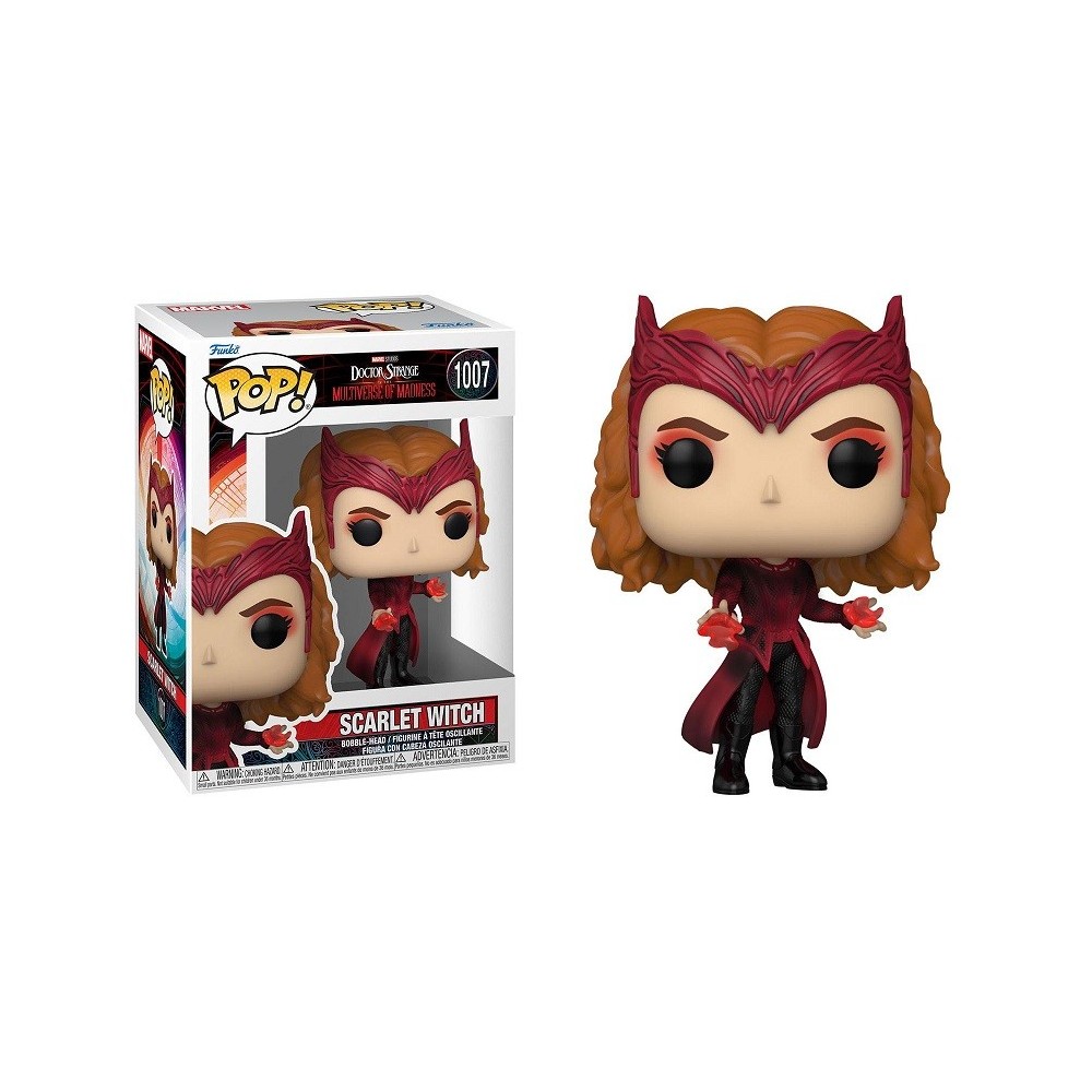 FUNKO POP! SCARLET WITCH DOCTOR STRANGE IN THE MULTIVERSE OF MADNESS BOBBLE HEAD FIGURE FUNKO