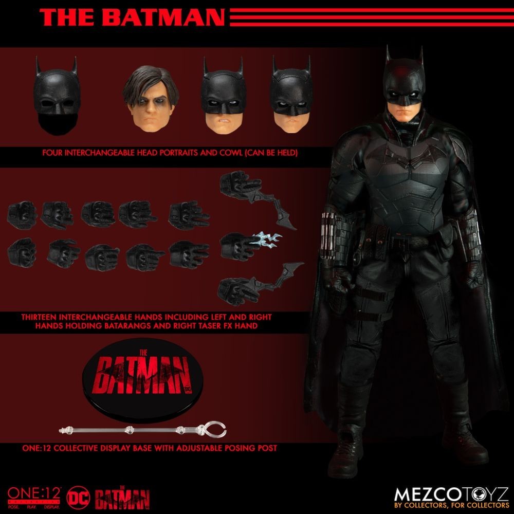 MEZCO TOYS THE BATMAN ONE:12 COLLECTIVE ACTION FIGURE