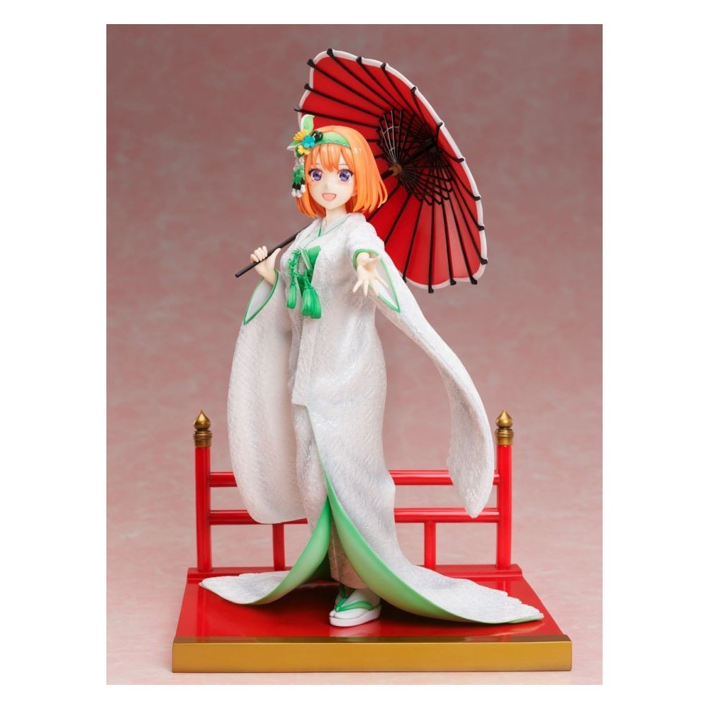 FURYU THE QUINTESSENTIAL QUINTUPLETS YOTSUBA NAKANO SHIROMUKU VER. STATUE 1/7 FIGURE