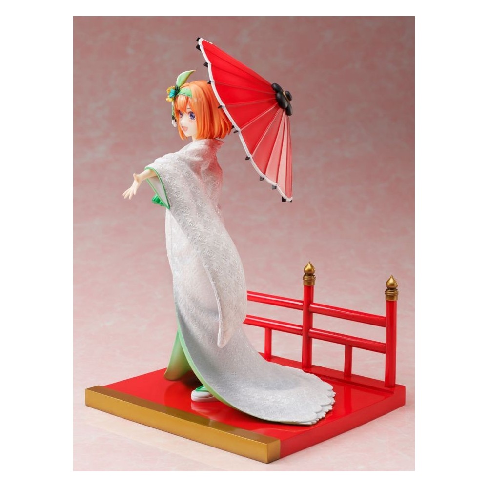 FURYU THE QUINTESSENTIAL QUINTUPLETS YOTSUBA NAKANO SHIROMUKU VER. STATUE 1/7 FIGURE