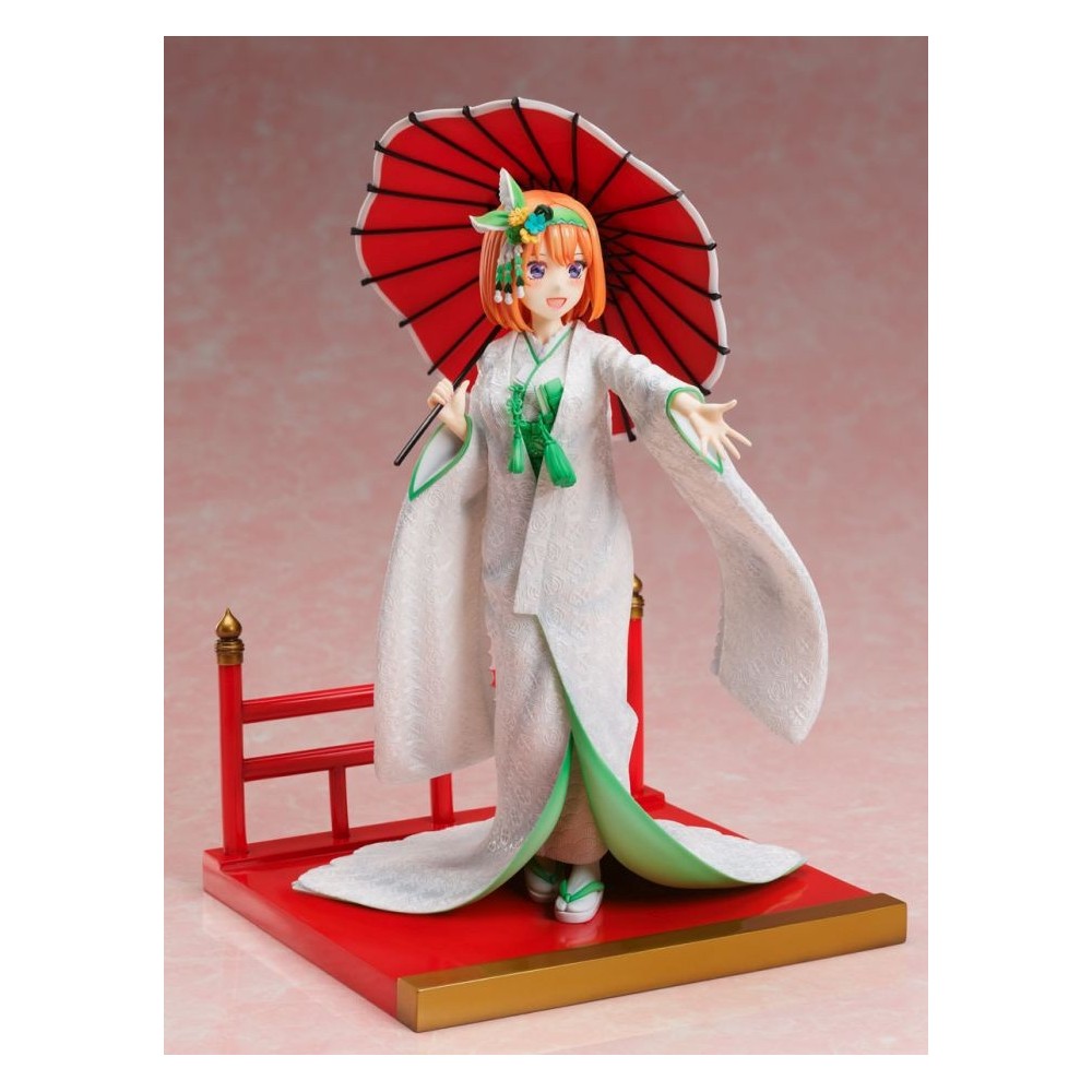 FURYU THE QUINTESSENTIAL QUINTUPLETS YOTSUBA NAKANO SHIROMUKU VER. STATUE 1/7 FIGURE