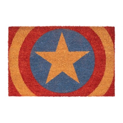 GRUPO ERIK MARVEL CAPTAIN AMERICA SHIELD DOORMAT 40X60CM