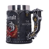 THE WITCHER TRINITY TANKARD BOCCALE RESINA NEMESIS NOW