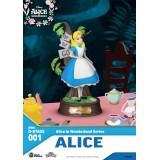 BEAST KINGDOM MINI D-STAGE ALICE IN WONDERLAND STATUE FIGURE