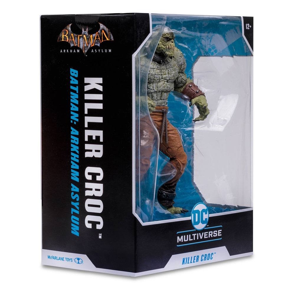 MC FARLANE DC MULTIVERSE BATMAN ARKHAM ASYLUM KILLER CROC ACTION FIGURE