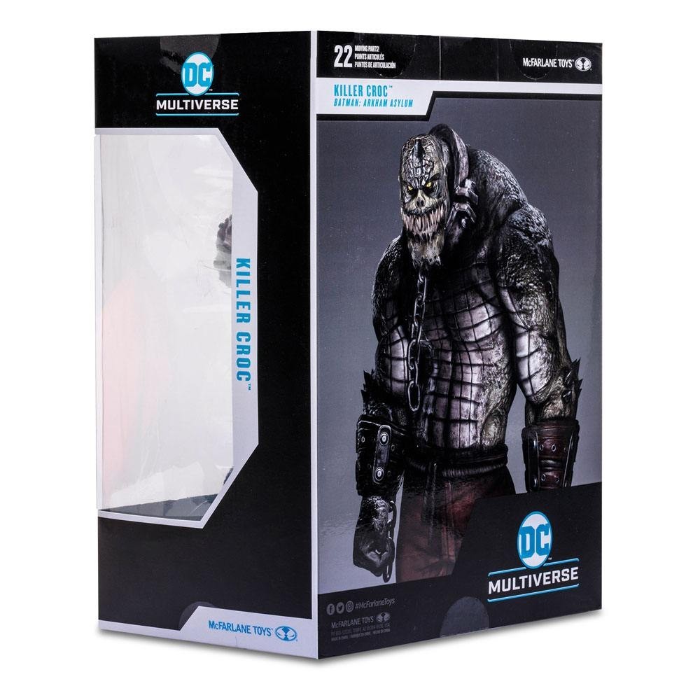 MC FARLANE DC MULTIVERSE BATMAN ARKHAM ASYLUM KILLER CROC ACTION FIGURE