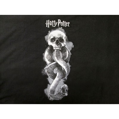 MAGLIA T SHIRT HARRY POTTER TESCHIO VOLDEMORT