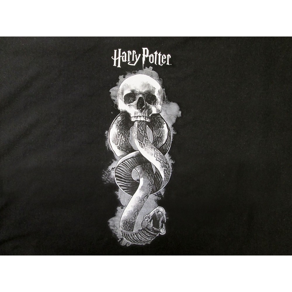 MAGLIA T SHIRT HARRY POTTER TESCHIO VOLDEMORT