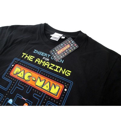 T SHIRT PAC-MAN GAME SCREEN