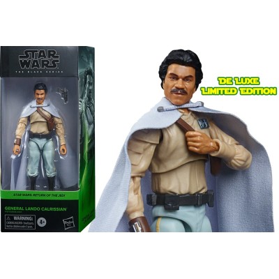STAR WARS THE BLACK SERIES GENERAL LANDO CALRISSIAN ACTION FIGURE HASBRO