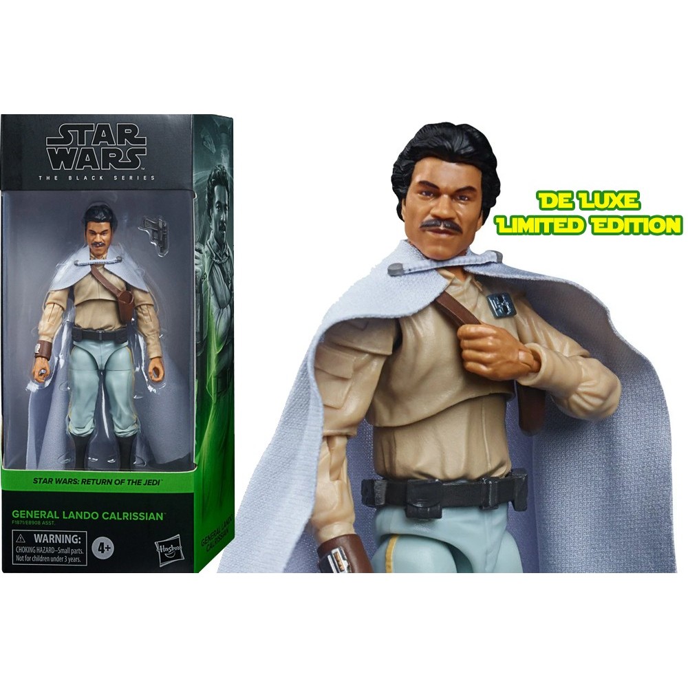 STAR WARS THE BLACK SERIES GENERAL LANDO CALRISSIAN ACTION FIGURE HASBRO