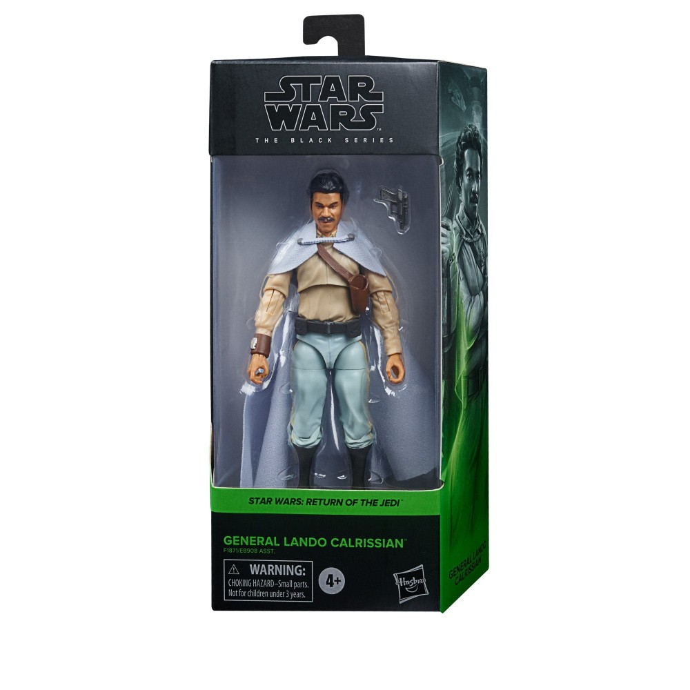 STAR WARS THE BLACK SERIES GENERAL LANDO CALRISSIAN ACTION FIGURE HASBRO
