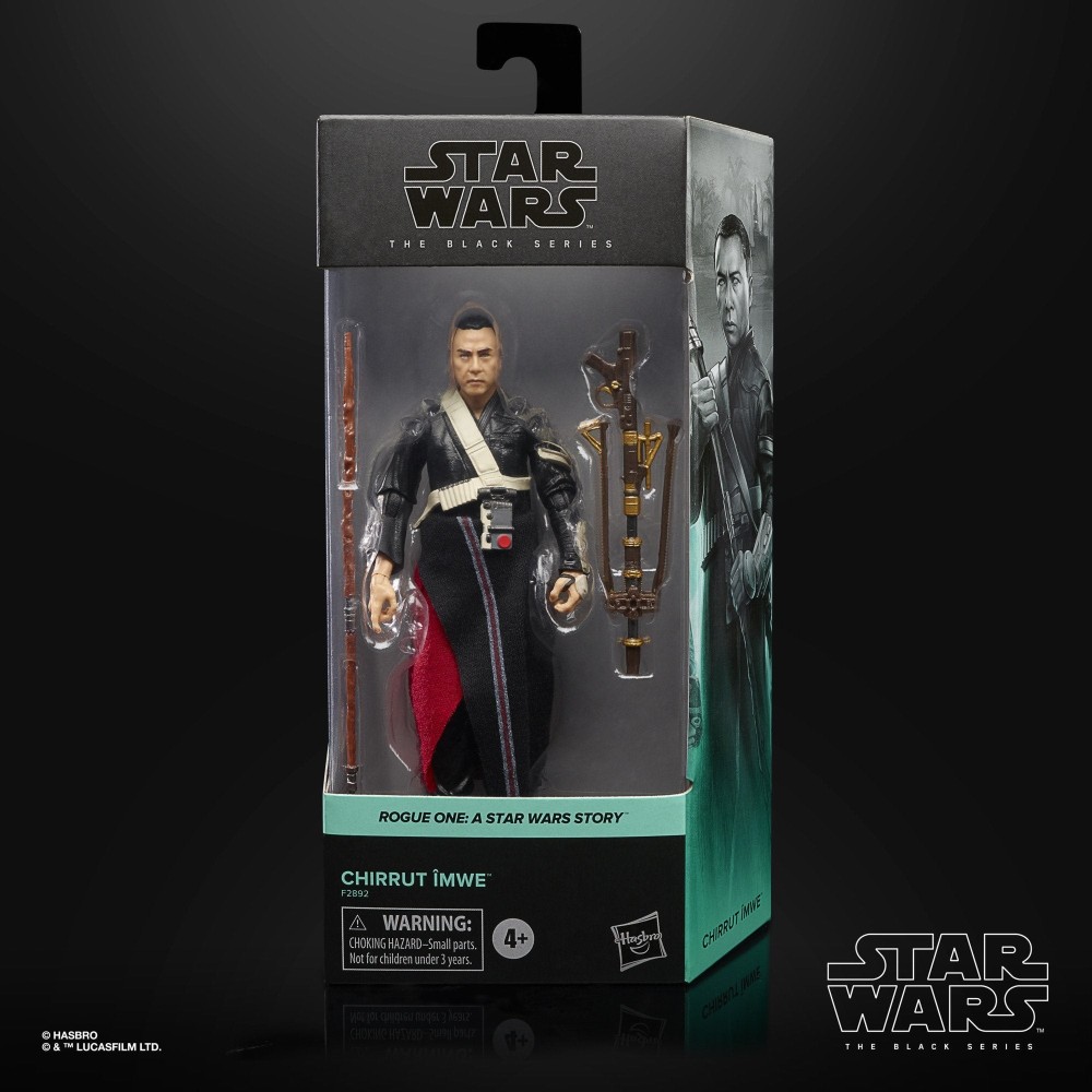 STAR WARS THE BLACK SERIES ROGUE ONE CHIRRUT IMWE ACTION FIGURE HASBRO