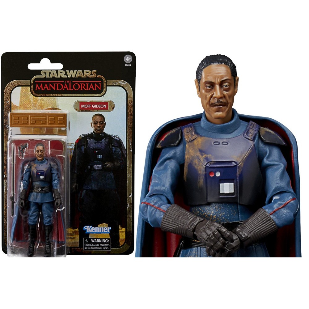 HASBRO STAR WARS THE BLACK SERIES THE MANDALORIAN MOFF GIDEON ACTION FIGURE