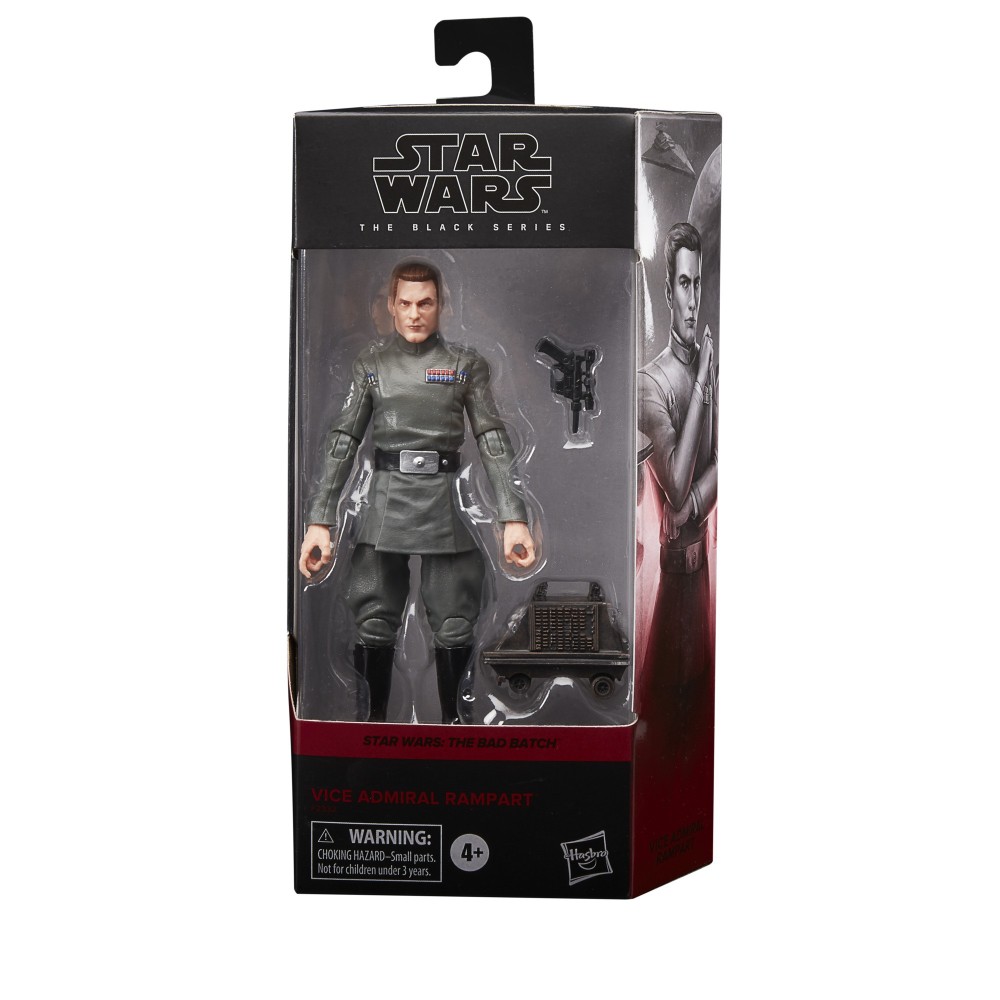 STAR WARS THE BLACK SERIES THE BAD BATCH VICE ADMIRAL RAMPART ACTION FIGURE HASBRO