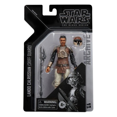 STAR WARS THE BLACK SERIES LANDO CALRISSIAN SKIFF GUARD ACTION FIGURE HASBRO