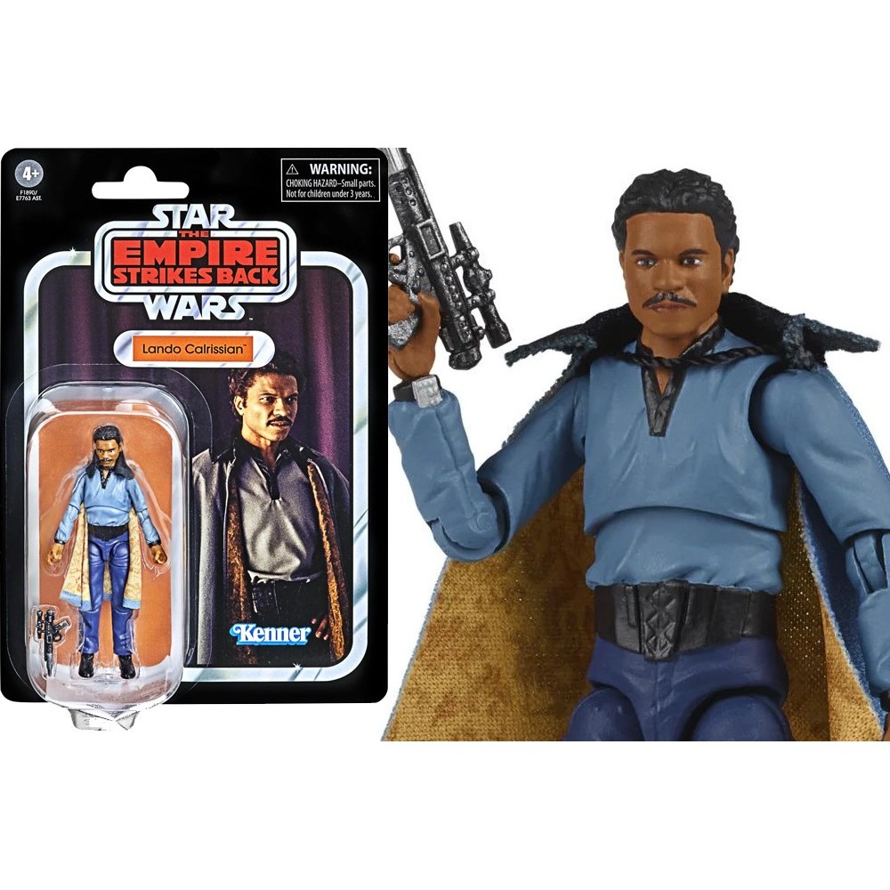 STAR WARS THE VINTAGE COLLECTION LANDO CALRISSIAN ACTION FIGURE HASBRO