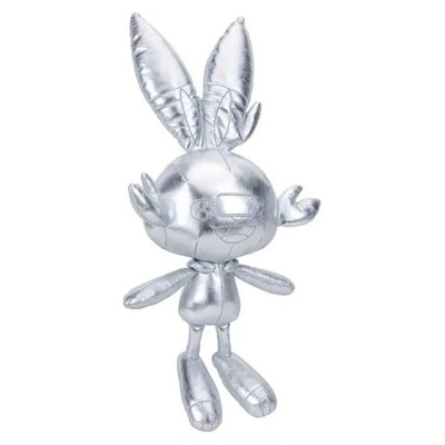 BOTI POKEMON SCORBUNNY SILVER VERSION 20CM PLUSH FIGURE