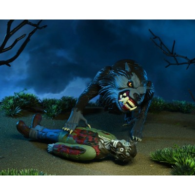 AN AMERICAN WEREWOLF IN LONDON JACK AND WOLF 2-PACK TOONY TERRORS ACTION FIGURES NECA