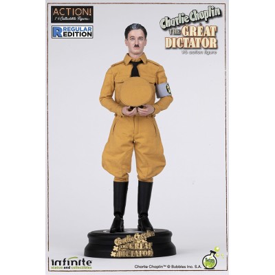 CHARLIE CHAPLIN THE GREAT DICTATOR REGULAR COLLECTIBLE ACTION FIGURE INFINITE STATUE