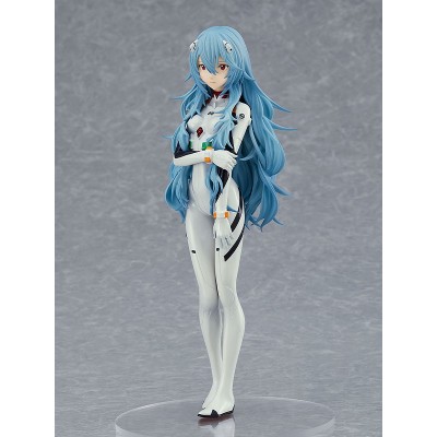 GOOD SMILE COMPANY EVANGELION REI AYANAMI LONG HAIR POP UP PARADE STATUE FIGURE