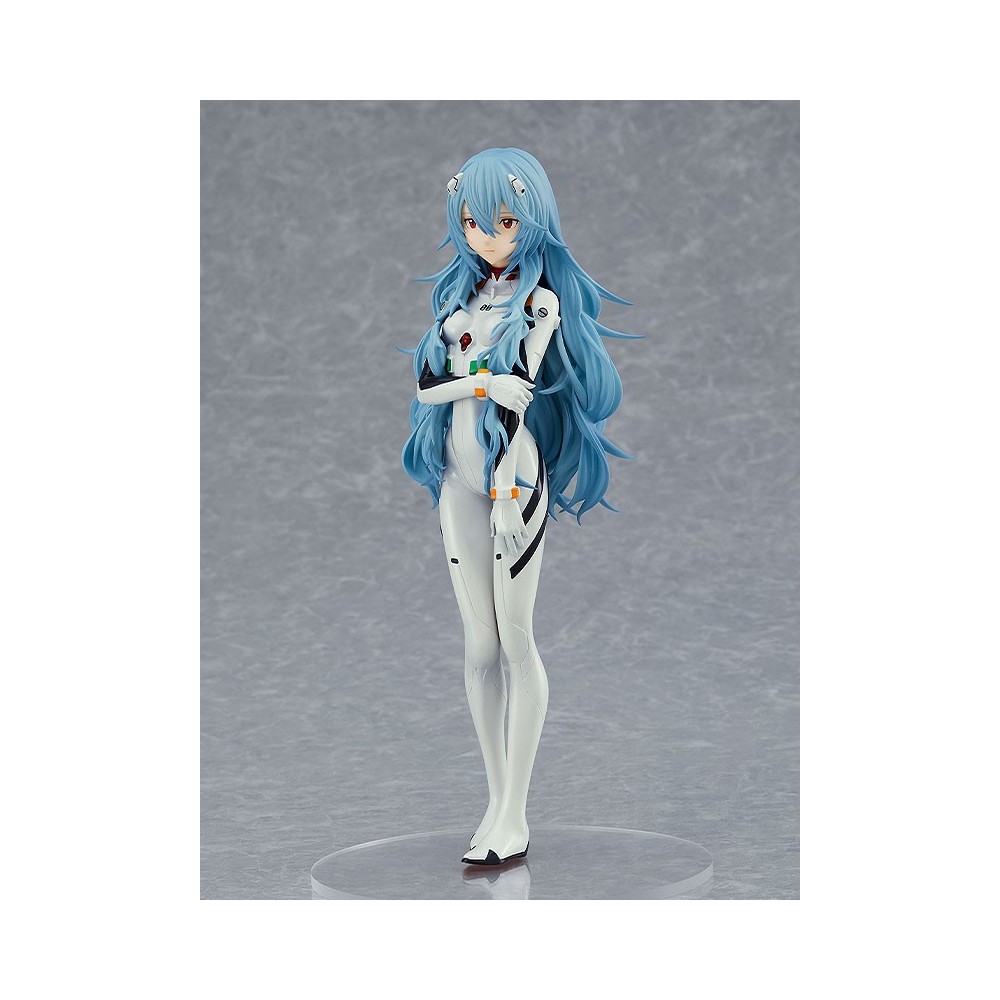 EVANGELION REI AYANAMI LONG HAIR POP UP PARADE STATUA FIGURE GOOD SMILE COMPANY