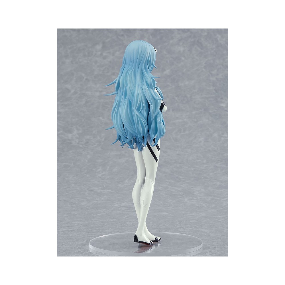 GOOD SMILE COMPANY EVANGELION REI AYANAMI LONG HAIR POP UP PARADE STATUE FIGURE