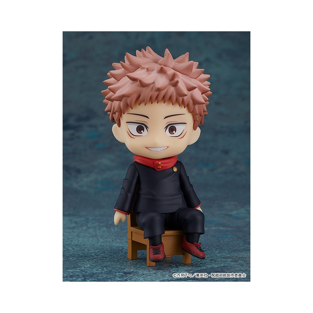 GOOD SMILE COMPANY JUJUTSU KAISEN YUJI ITADORI NENDOROID SWACCHAO FIGURE