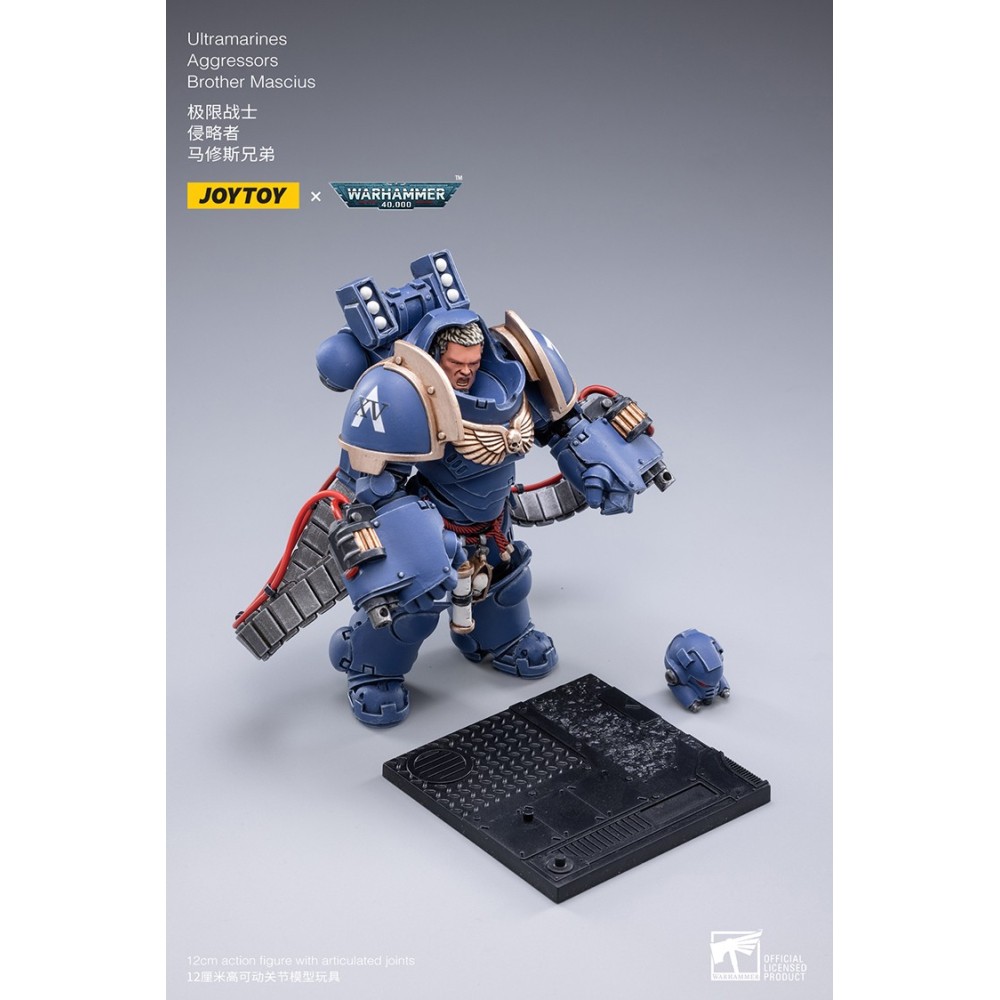 WARHAMMER 40K ULTRAMARINES AGGRESSORS PACK ACTION FIGURE JOY TOY (CN)