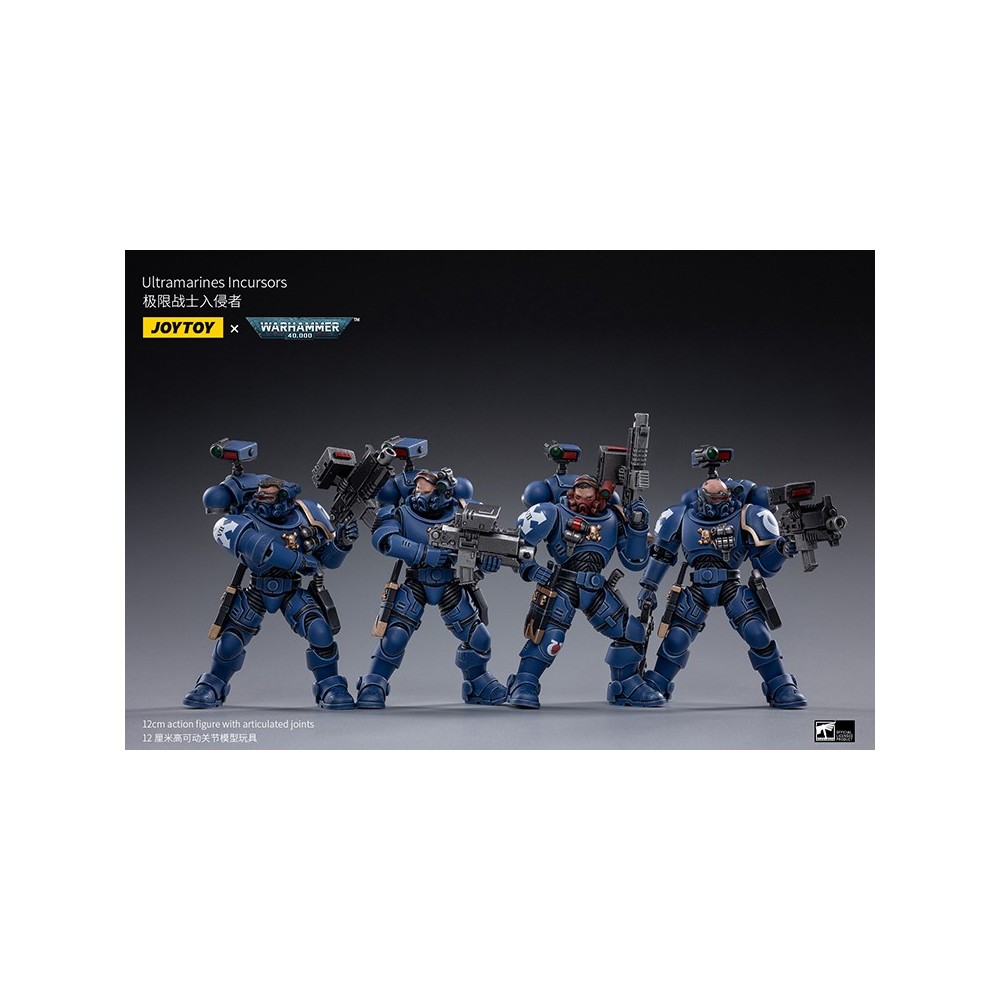 WARHAMMER 40K ULTRAMARINES INCURSORS PACK ACTION FIGURE JOY TOY (CN)
