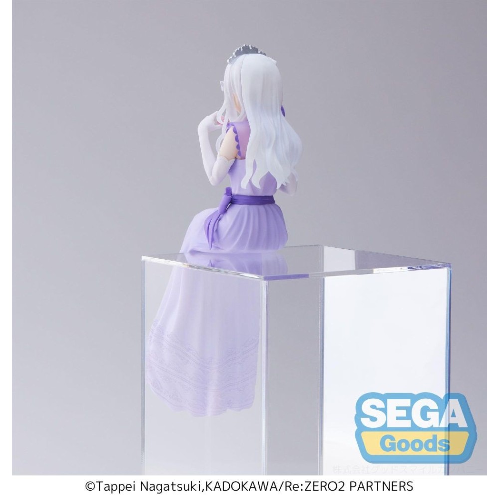RE:ZERO EMILIA PARTY PERCHING SPM STATUA FIGURE SEGA GOODS