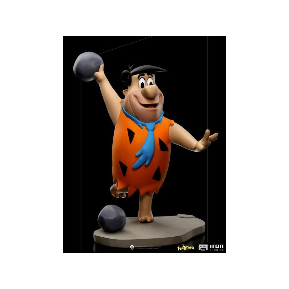 THE FLINTSTONES - FRED FLINTSTONE BDS ART SCALE 1/10 STATUA FIGURE IRON STUDIOS