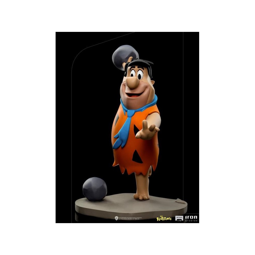 THE FLINTSTONES - FRED FLINTSTONE BDS ART SCALE 1/10 STATUA FIGURE IRON STUDIOS