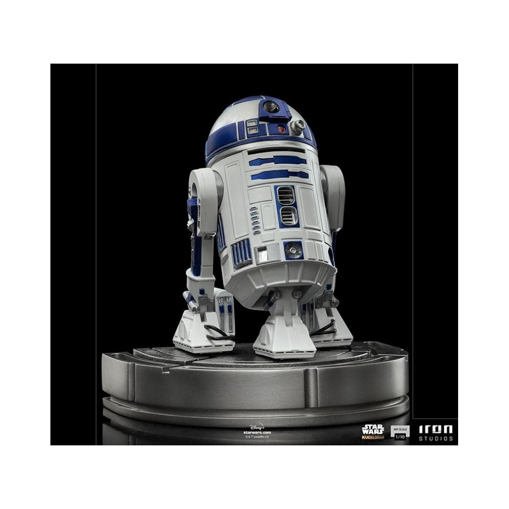 STAR WARS THE MANDALORIAN R2-D2 BDS ART SCALE 1/10 STATUA FIGURE IRON STUDIOS