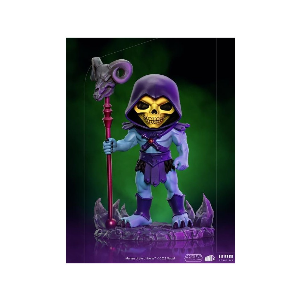 MASTERS OF THE UNIVERSE SKELETOR MINICO FIGURE STATUA IRON STUDIOS