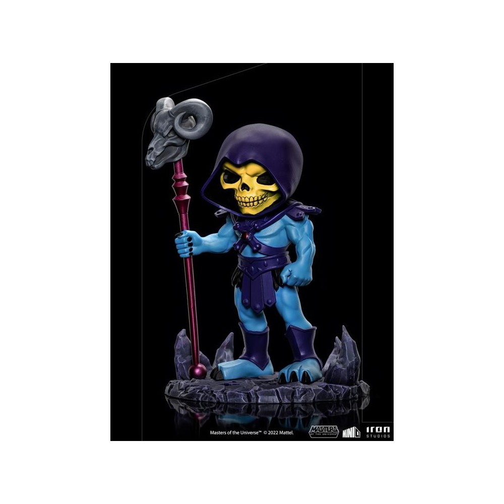 IRON STUDIOS MASTERS OF THE UNIVERSE SKELETOR MINICO FIGURE STATUE