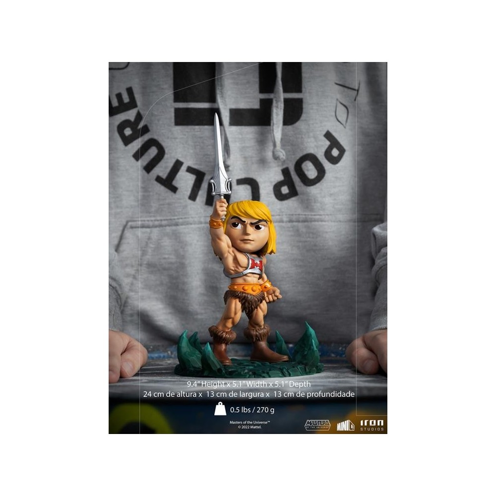 IRON STUDIOS MASTERS OF THE UNIVERSE HE-MAN MINICO FIGURE STATUE