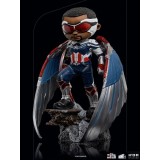 CAPTAIN AMERICA FALCON SAM WILSON MINICO FIGURE STATUA IRON STUDIOS