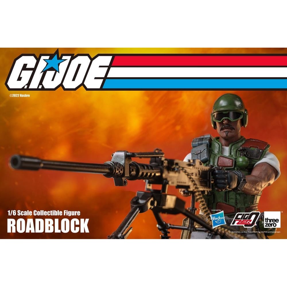 THREEZERO G.I. JOE ROADBLOCK 1/6 COLLECTIBLE ACTION FIGURE