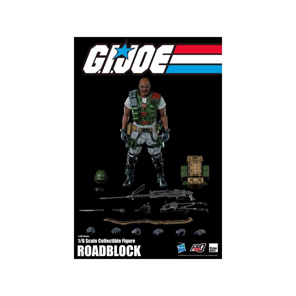 THREEZERO G.I. JOE ROADBLOCK 1/6 COLLECTIBLE ACTION FIGURE