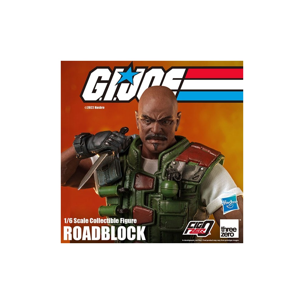 THREEZERO G.I. JOE ROADBLOCK 1/6 COLLECTIBLE ACTION FIGURE